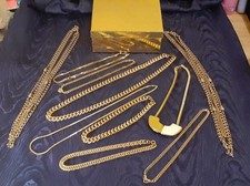 Modeschmuck Konvolut Ketten gebraucht/neu