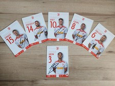 Autogrammkartensatz, SSV Jahn Regensburg, Saison 24/25, original Unterschrieben