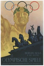 Olympic Games Berlin Poster