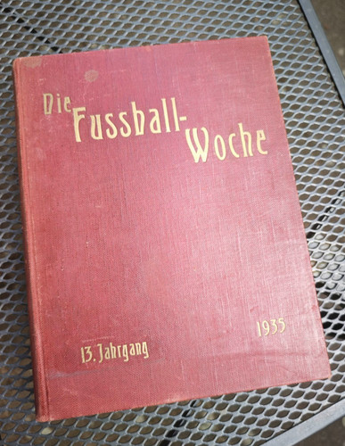 Fussball woche 1935 band - fussball-woche,