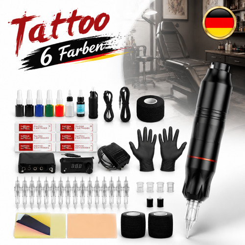 Tattoo maschinen set - tattoo-maschinen-set, wireless