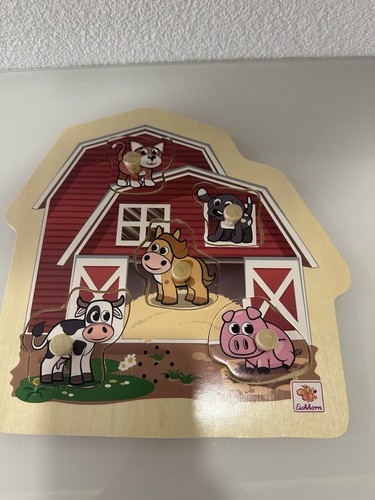 Holzpuzzle bauernhoftiere - holzpuzzle,