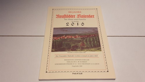 Neustädter kalender für haus - neustädter,