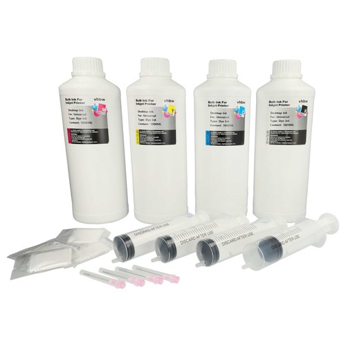 4x1000ml nachfülltinte - 4x1000ml,