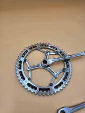 Kurbel Set Stronglight 50er Jahre 50s 170 mm crank keil cinelli vintage steel