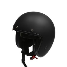 Vintage Motorradhelm offen