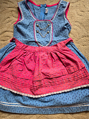 Mädchen dirndl trachtenkleid - dirndl,