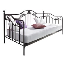 Tagesbett schwarz inkl