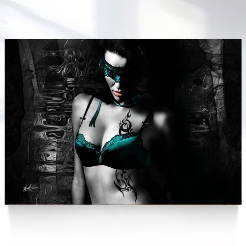 Leinwand bild erotik - leinwand,