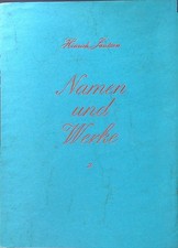 Namen und Werke. Biographien und Beiträge zur Soziologie der Jugendbewegung; Bd.