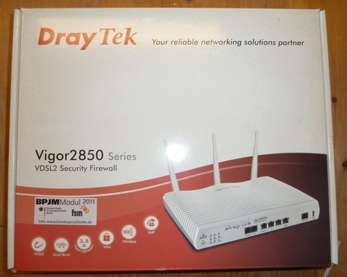 Draytek vigor2850vn firewall - draytek,