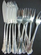 12 tlg Fischbesteck von Franz