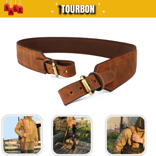 Tourbon leder gewehrriemen gun - tourbon, leder-gewehrriemen