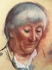 KREIDE ZEICHNUNG AUF PAPIER