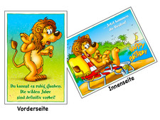 A4 Geburtstagskarte XXL