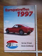 19 Opel GT Poster von Europatreffen und andere Fahrschultafel Start versch. Gr.
