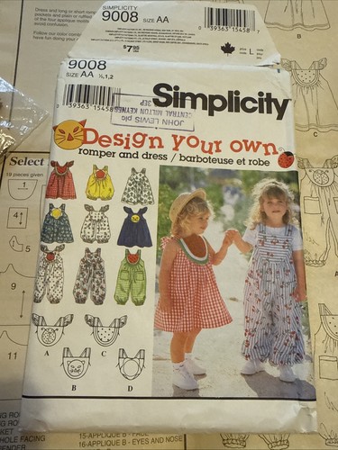 Simplicity 9008 kleinkind - simplicity,