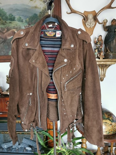 Herren bikerjacke harley - herren,