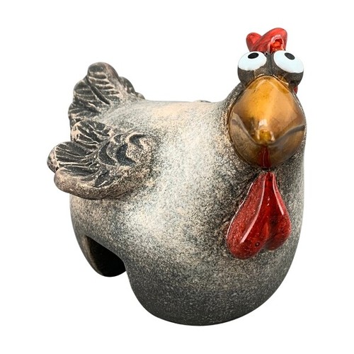 Kantenhocker henne leni grau - kantenhocker,