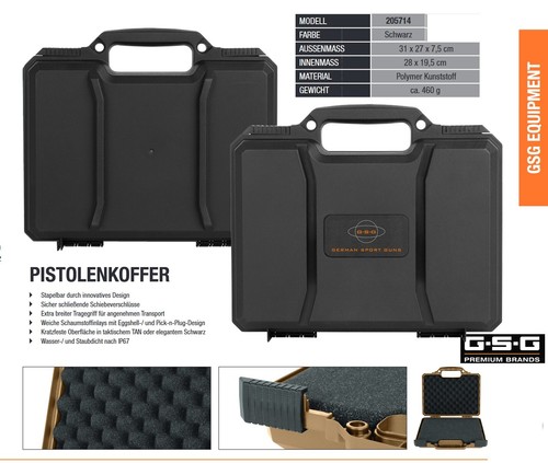 Gsg pistolenkoffer 205714 - gsg,