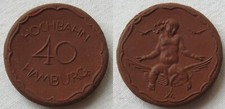 40 Pfennig Porcelain Coin