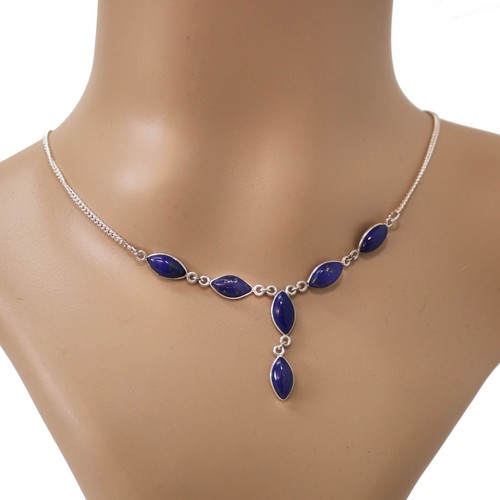 Lapis lazuli collier - lapis,