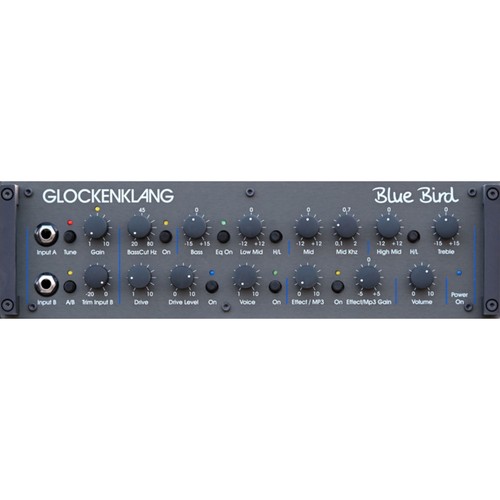 Glockenklang blue bird - bird, bass