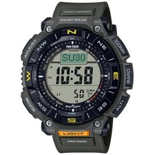 CASIO Pro Trek PRG-340-3ER Digital/Kompass/Barometer/Höhenmesser - SOLARUHR NEU!