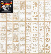 Stück buchstaben schablone - 40,
