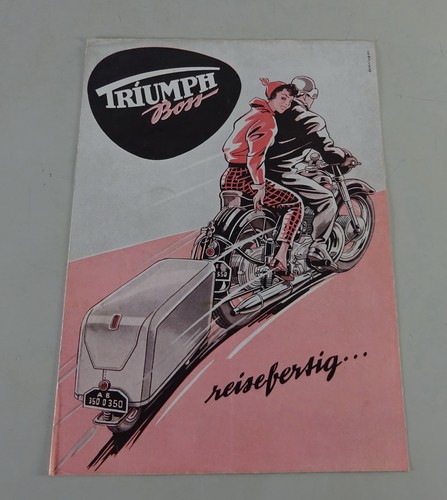 Prospekt broschüre triumph - prospekt,