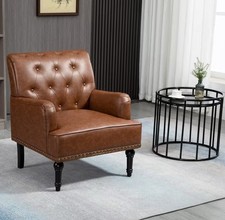 Vintage Lounge Sessel Leder