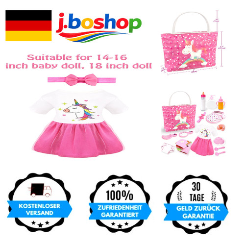 Baby puppe zubehör - baby, set