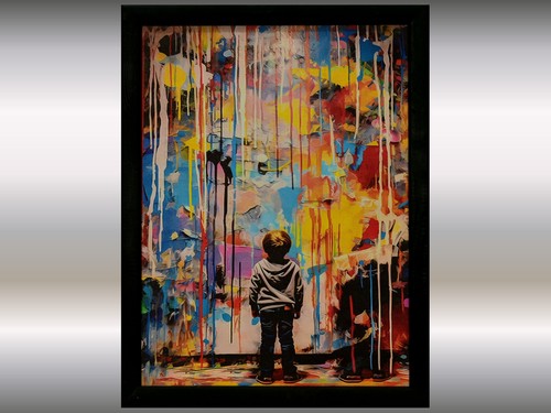 Leinwandbild moderne kunst - leinwandbild,