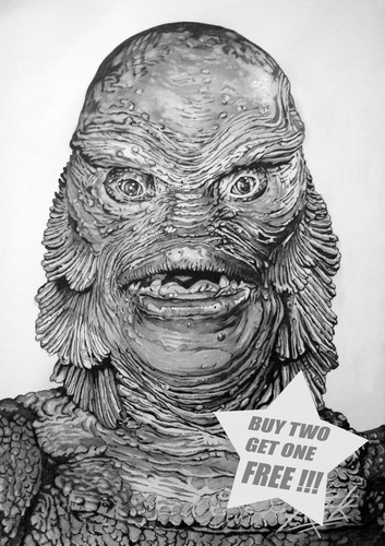 The gill man fine - the,