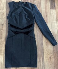 elisabetta franchi Kleid Grau Schwarz 1 Arm 36