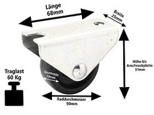 4 x Kunststoff Bettkasten