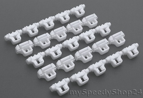 20x klammern clips beplankung - klammern,