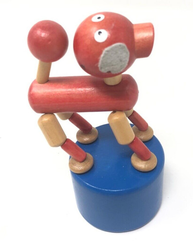 Holz drückfigur wackelfigur - holz,