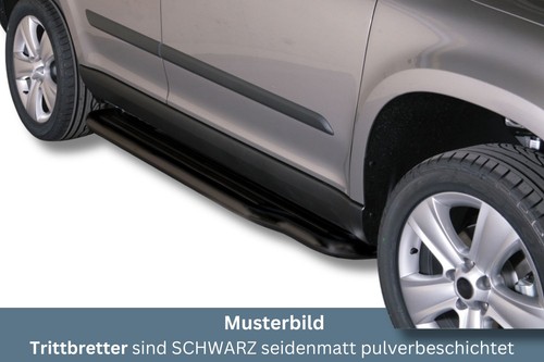 Trittbretter schwarz für - schwarz,
