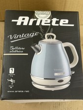 Ariete Vintage Wasserkocher 1L, blau