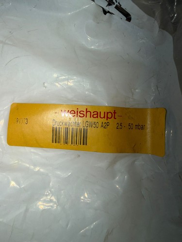 Weishaupt druckwächter lgw50 - weishaupt,