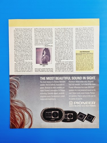 Pioneer werbung vintage - werbung,
