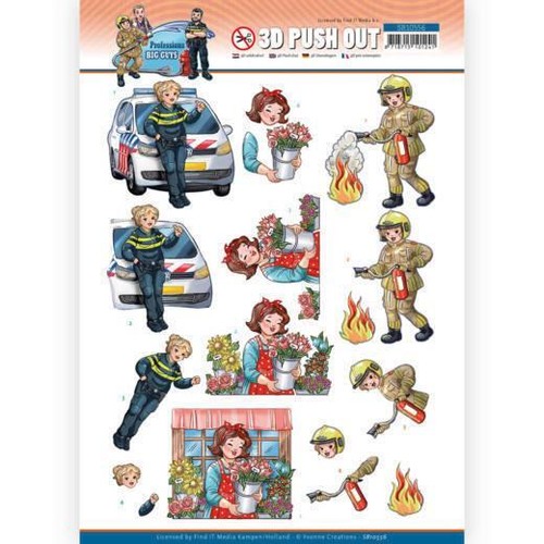 Stanzbogen yvonne - 3d-stanzbogen,