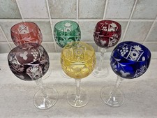 6 farbige Bleikristall