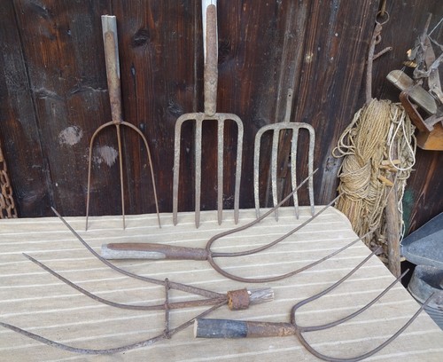 Alte gabeln bauern - 6,