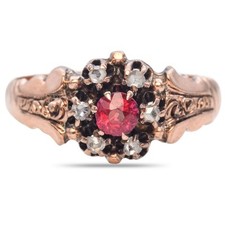 Antiker viktorianischer Ring 9