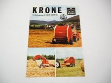 Original Prospekt Krone KR 120