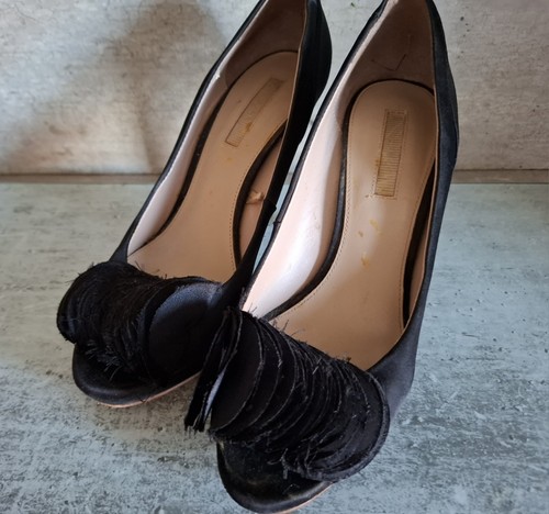 Zara plateau pumps schwarz - zara,