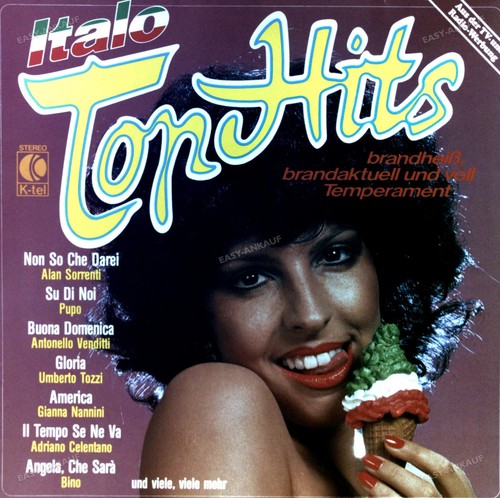 Various italo top hits - various, lp