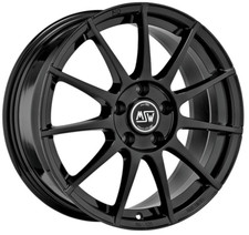 smart fortwo 453 Alufelgen MSW 85 Winterreifen Kumho 16 Zoll schwarz glanz by OZ